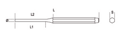 Bulino Cromato - Art. 32 - Beta Utenisli