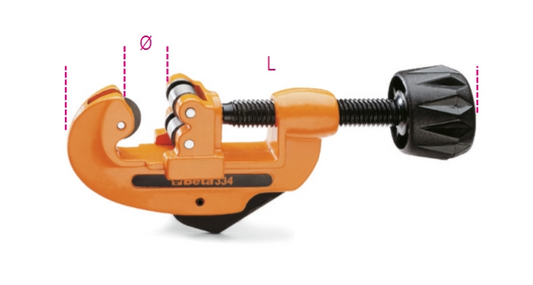 Tagliatubi per rame e leghe leggere - Art. 334 - Beta Utensili