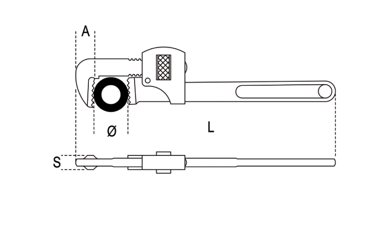 Giratubi modello americano - Art. 362 - Beta Utenisli