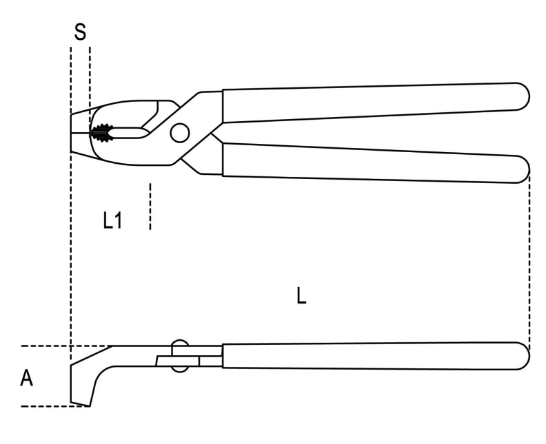 Pinza per dadi rubinetto - Art. 393 - Beta Utensili