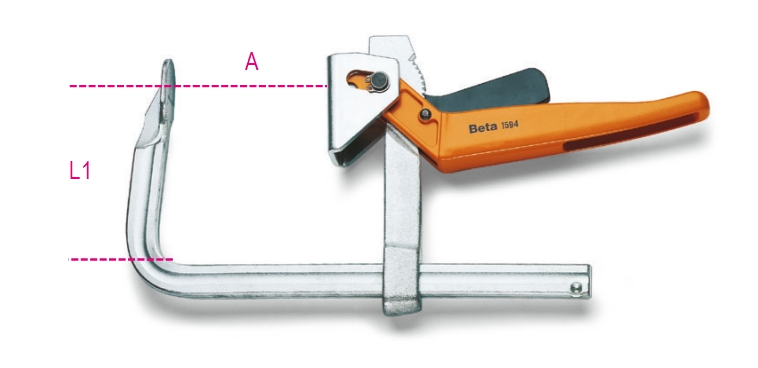 Serragiunti a leva - Art. 1594 - Beta Utensili