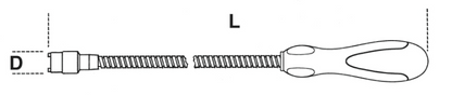 Flessibile magnetico - Art. 1712E - Beta Utensili