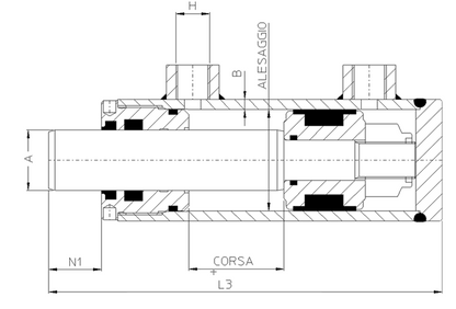 25x16 - Cilindro Standard